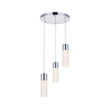 Wentworth Courtyard 3.5W 3 LED Metal Medium Pendant by Bailey Street Home - 390-BEL-877636