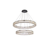 Collins Ride 2 Light Oversized Chandelier by Bailey Street Home - 390-BEL-1302418