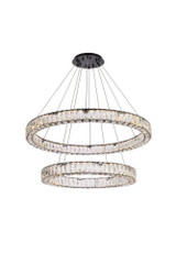 Collins Ride 2 Light Oversized Chandelier by Bailey Street Home - 390-BEL-1302418