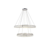Midland Furlong LED Light Oversized 2 Tier Chandelier by BSH 390-BEL-936021