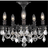 Hathaway Circus 5 Light 18 Inch Wide Flush Mount by Bailey Street Home - 390-BEL-876112