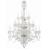 Lindsay Quadrant 25 Light Oversized Chandelier by Bailey Street Home - 49-BEL-1279548