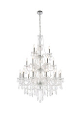 Denton Cliff 21 Light Oversized Chandelier by Bailey Street Home - 390-BEL-877952