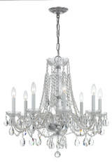 Lindsay Quadrant 8 Light Medium Chandelier by Bailey Street Home - 49-BEL-406207