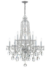 Lindsay Quadrant 10 Light Large Chandelier by Bailey Street Home - 49-BEL-406172