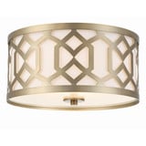 Saffron Hills 3 Light 16.25 Inch Wide Flush Mount by Bailey Street Home - 49-BEL-1083633