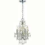Foxes Mount 4 Light Mini Chandelier by Bailey Street Home - 49-BEL-406371
