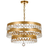 Bekelege Drive 5 Light Medium Chandelier by Bailey Street Home - 49-BEL-1083698