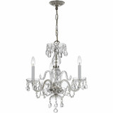 Lindsay Quadrant 3 Light Small Chandelier by Bailey Street Home - 49-BEL-406507