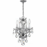 Lindsay Quadrant 4 Light Mini Chandelier by Bailey Street Home - 49-BEL-1112905