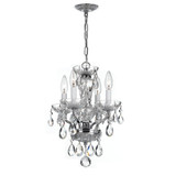Lindsay Quadrant 4 Light Mini Chandelier by Bailey Street Home - 49-BEL-1112905