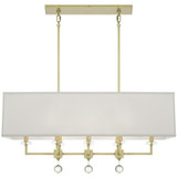 Barnfield South 8 Light Oversized Linear Chandelier by Bailey Street Home - 49-BEL-1083711
