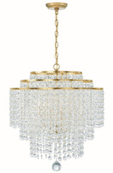 Fosse Glen 6 Light Medium Chandelier by Bailey Street Home - 49-BEL-1054257