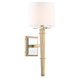 Gold Dene 1 Light Wall Sconce by Bailey Street Home - 49-BEL-692502