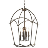 Jupiter's Canopy - 4 Light Pendant in Transitional Style - 28.75 inches tall by 17 inches wide - 57-BEL-699816