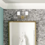 Lion Piece 2 Light Vanity Light by Bailey Street Home - 71-BEL-4621595