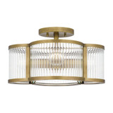 Brookside Drive 4 Light 15 Inch Wide Semi Flush Mount by Bailey Street Home - 71-BEL-4618406
