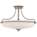 Newlands Quay Four Light 21 Inch Wide Semi Flush Mount by BSH - 71-BEL-619063