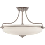 Newlands Quay Four Light 21 Inch Wide Semi Flush Mount by BSH - 71-BEL-619063