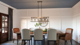 Ludlow Circle 5 Light Oversized Linear Chandelier by Bailey Street Home - 71-BEL-1001566