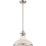 Thornfield Brambles 1 Light Opal Medium Pendant by Bailey Street Home - 71-BEL-1001585
