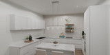 Overton Passage 4 Light Oversized Linear Chandelier by Bailey Street Home - 71-BEL-1325587
