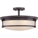Churchill Glade 4 Light 16 Inch Wide Semi Flush Mount by Bailey Street Home - 71-BEL-1001635