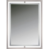 32 Inch Vintage Rectangular Wall Decor Mirror by Bailey Street Home - 71-BEL-4621722
