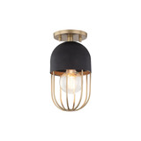 Cromer Downs 1 Light 5.5 Inch Wide Flush Mount by Bailey Street Home - 735-BEL-2692928