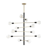 White House Heights 12 Light Oversized Chandelier by Bailey Street Home - 735-BEL-2693033