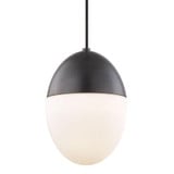 Nook End Road 1 Light Small Pendant 11.75 Inch Tall by Bailey Street Home - 735-BEL-2941721