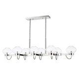 Clovelly Courtyard 8 Light Oversized Island Pendant by Bailey Street Home - 735-BEL-4243537
