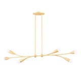 Spa Croft 6 Light Oversized Linear Pendant by Bailey Street Home - 735-BEL-1159102