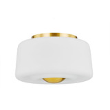 Dundas Crescent 2 Light 13.5 Inch Wide Flush Mount by Bailey Street Home - 735-BEL-1328532