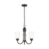Balgarthno Place - 9.5W Three Light Chandelier - 73-BEL-2755011
