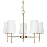Contemporary Five Light Chandelier - 73-BEL-1001703