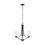 Traditional Three Light Chandelier - 73-BEL-4315413