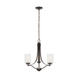 Traditional Three Light Chandelier - 73-BEL-4315413