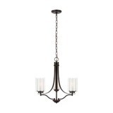 Traditional Three Light Chandelier - 73-BEL-4315413