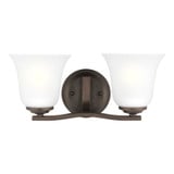 The Approach - 100W Two Light Bathroom Light Fixture - 73-BEL-1001746