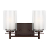 Haul Fron - 13.25 inch 18.6W 2 LED Bathroom Light Fixture - 73-BEL-4315147