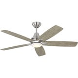 Blyth Nook - 5 Blade Ceiling Fan with Light Kit In Casual Style-16 Inches Tall and 52 Inches Wide - 96-BEL-1107123