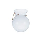 Gibson Croft-One Light Flush Mount with On/Off Pull Chain - 73-BEL-1001787