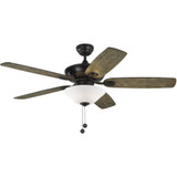 5 Blade 52 Inch Ceiling Fan with Light Kit - 96-BEL-1001394
