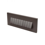 Ripon Reach - 8.5 inch 8.6W 1 LED Turtle Brick Light - 73-BEL-1002018