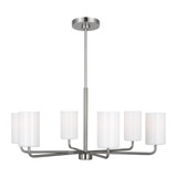 Craggan More Road - 6 Light Large Chandelier In Modern Style-14.13 Inches Tall and 32 Inches Wide - 73-BEL-1326612