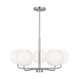 David Causeway - 5 Light Medium Chandelier In Modern Style-14.13 Inches Tall and 26.88 Inches Wide - 73-BEL-1327095