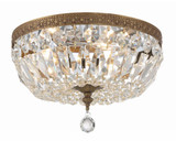 3 Light 12 Inch Wide Flush Mount by Bailey Street Home - 776-BEL-1105965