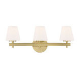3 Light Vanity Light 24.25 Inch Wide by Bailey Street Home - 776-BEL-1332743