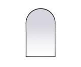 Spinnals Grove 40 Inch Metal Frame Arch Mirror by Bailey Street Home - 779-BEL-1292401